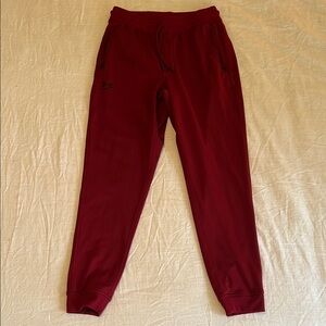 Under Armour Red Joggers - Size: M